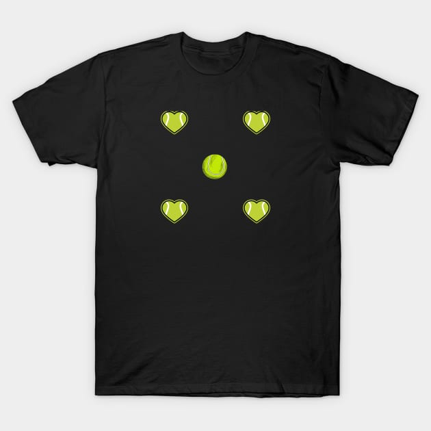 Tennis Lover T-Shirt by BlackMeme94